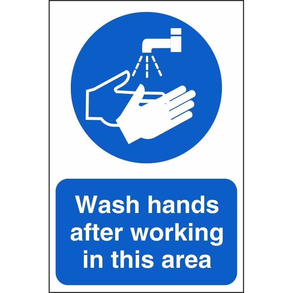 Wash Hands After Working